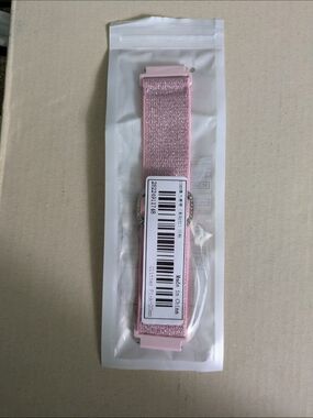 Pink Glitter Elastic Watch Strap